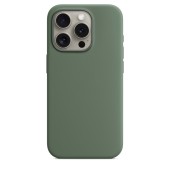 Чехол Apple MagSafe Silicone Case для iPhone 15 Pro Max, кипарис | Cypress  Чехол Apple MagSafe Silicone Case для iPhone 15 Pro Max, кипарис | Cypress