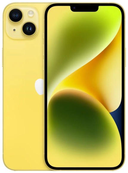Apple iPhone 14 Plus 256 ГБ, желтый  