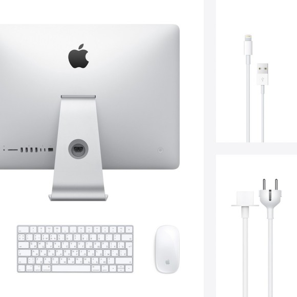 21.5" Моноблок Apple iMac (Retina 4K, середина 2020 г.) MHK33RU/A, 4096x2304, Intel Core i5 3 ГГц, RAM 8 ГБ, AMD Radeon Pro 560X, MacOS, серебристый