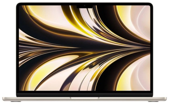 Apple MacBook Air 13 2022 (M2 8-Core, GPU 8-Core, 16GB, 256GB) MC7W4, сияющая звезда