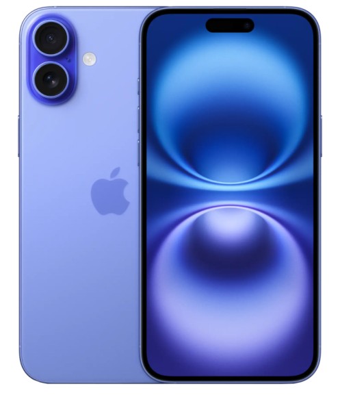 Apple iPhone 16 Plus 128 ГБ, синий