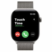 Apple Watch Series 12, 46mm, Natural Titanium Case, Natural Milanese loop M/L Apple Watch Series 12, 46mm, Natural Titanium Case, Natural Milanese loop M/L