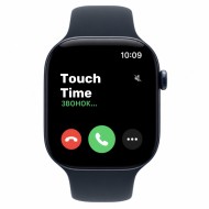 Apple Watch Series 12, 46mm, Night Blue Ceramic Case, Navy Blue Sport Band M/L
