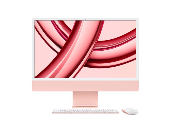  Apple iMac 24" (2023) M3 (8C CPU, 8C GPU, 8GB, 256GB SSD) MQRD3, розовый
