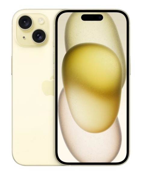 Apple iPhone 15 256 ГБ, желтый 