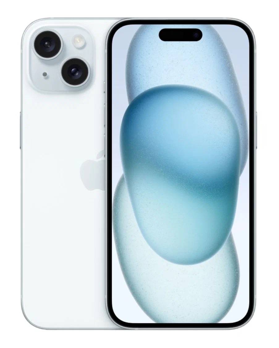 Apple iPhone 15 256 ГБ голубой