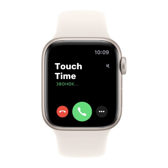 Apple Watch SE 3 2025, 40mm, Starlight Aluminum Case, Starlight Sport Band S/M