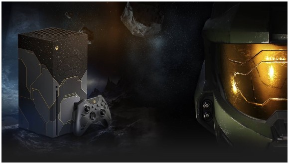 Игровая приставка Microsoft Xbox Series X 1000 ГБ SSD, Halo Infinite, Halo Infinite