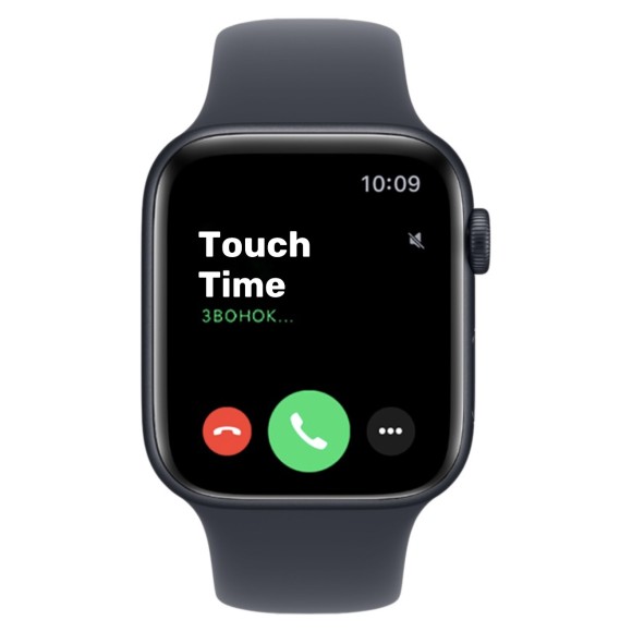 Apple Watch SE 3 2025, 44mm, Midnight Aluminum Case, Black Sport Band M/L Apple Watch SE 3 2025, 44mm, Midnight Aluminum Case, Black Sport Band M/L