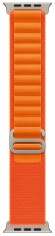  Apple Watch Ultra 49 мм Titanium Case, титановый/оранжевый Alpine Loop, S