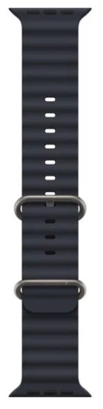 Apple Watch Ultra 49 мм Titanium Case, титановый/полуночный Ocean Band, One Size Apple Watch Ultra 49 мм Titanium Case, титановый/полуночный Ocean Band, One Size