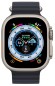  Apple Watch Ultra 49 мм Titanium Case, титановый/полуночный Ocean Band, One Size