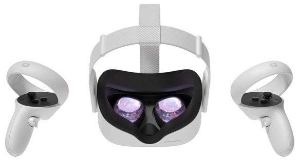 Система VR Oculus Quest 2 - 128 GB, контроллер движений, белый