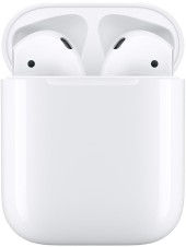 Беспроводные наушники Apple AirPods 2 с зарядным футляром MV7N2, белый  Беспроводные наушники Apple AirPods 2 с зарядным футляром MV7N2, белый