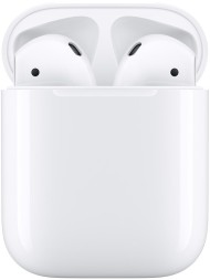 Беспроводные наушники Apple AirPods 2 с зарядным футляром MV7N2, белый  Беспроводные наушники Apple AirPods 2 с зарядным футляром MV7N2, белый
