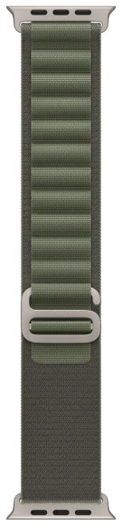 Apple Watch Ultra 49 мм Titanium Case, титановый/зеленый Alpine Loop, L Apple Watch Ultra 49 мм Titanium Case, титановый/зеленый Alpine Loop, L