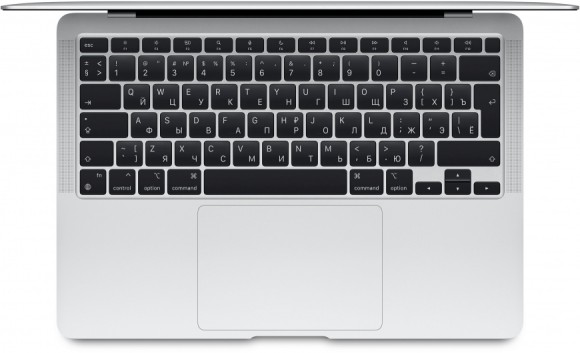  Apple MacBook Air 13 Late 2020 (2560x1600, Apple M1 3.2 ГГц, RAM 8 ГБ, SSD 512 ГБ, Apple graphics 8-core), MGNA3, серебристый 