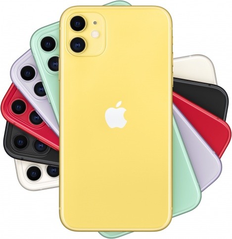 Apple iPhone 11 128 ГБ, желтый, Slimbox   Apple iPhone 11 128 ГБ, желтый, Slimbox